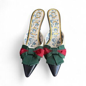 Gucci pumps mules backless shoes size 9